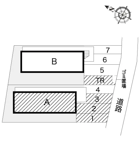 ★手数料０円★藤沢市下土棚　月極駐車場（LP）